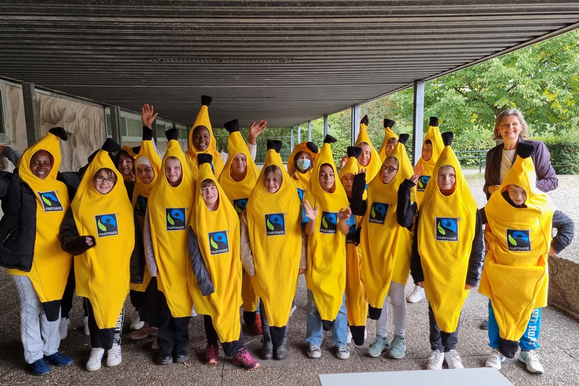 Mit der „Fairtrade"-AG zum Fairtrade-Siegel