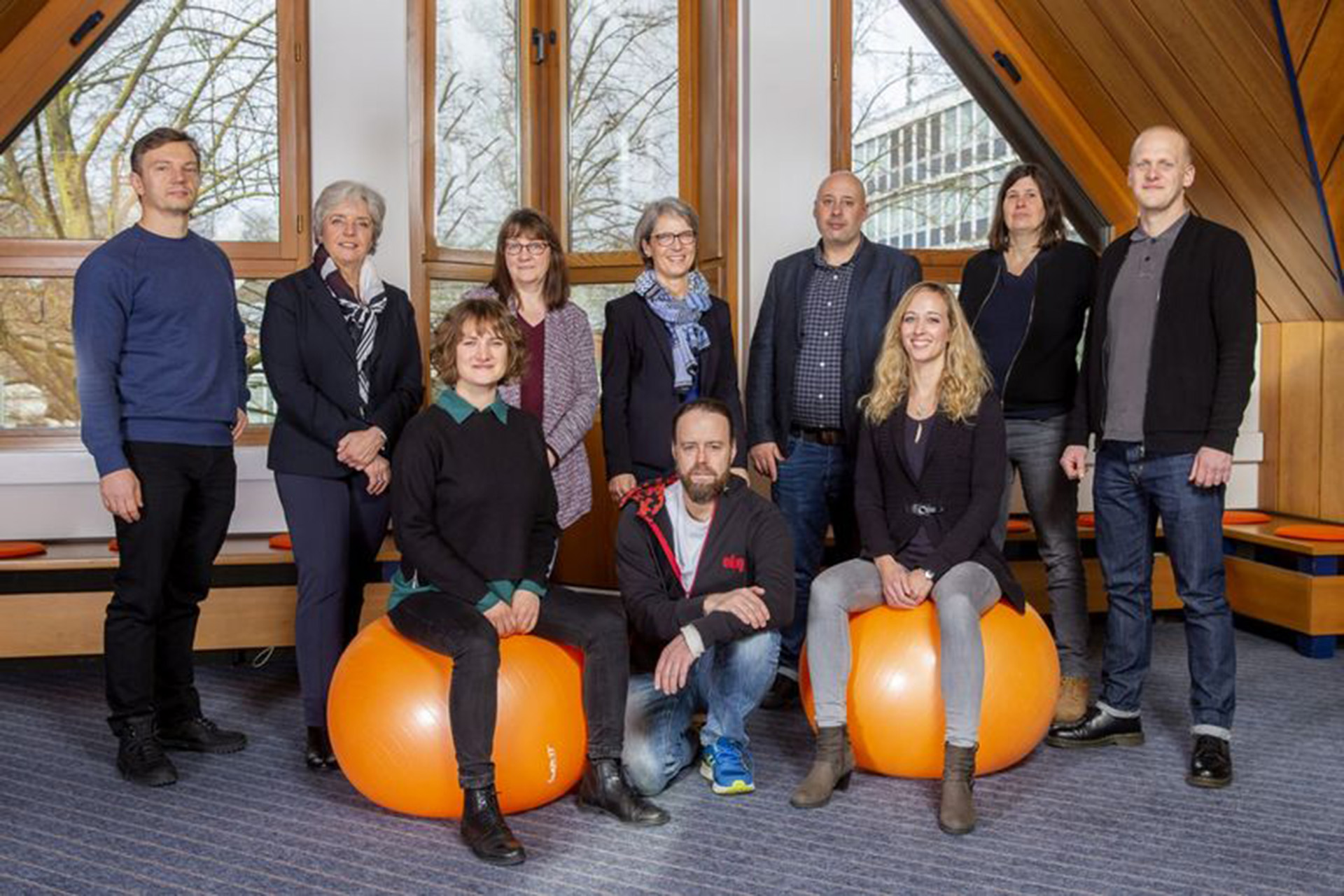 Team der Serviceagentur im ISA Münster