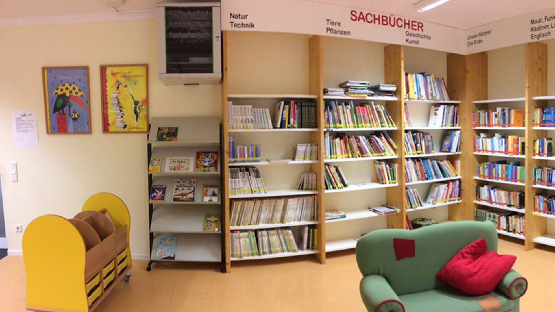Schulbibliothek der Janosch-Grundschule Troisdorf