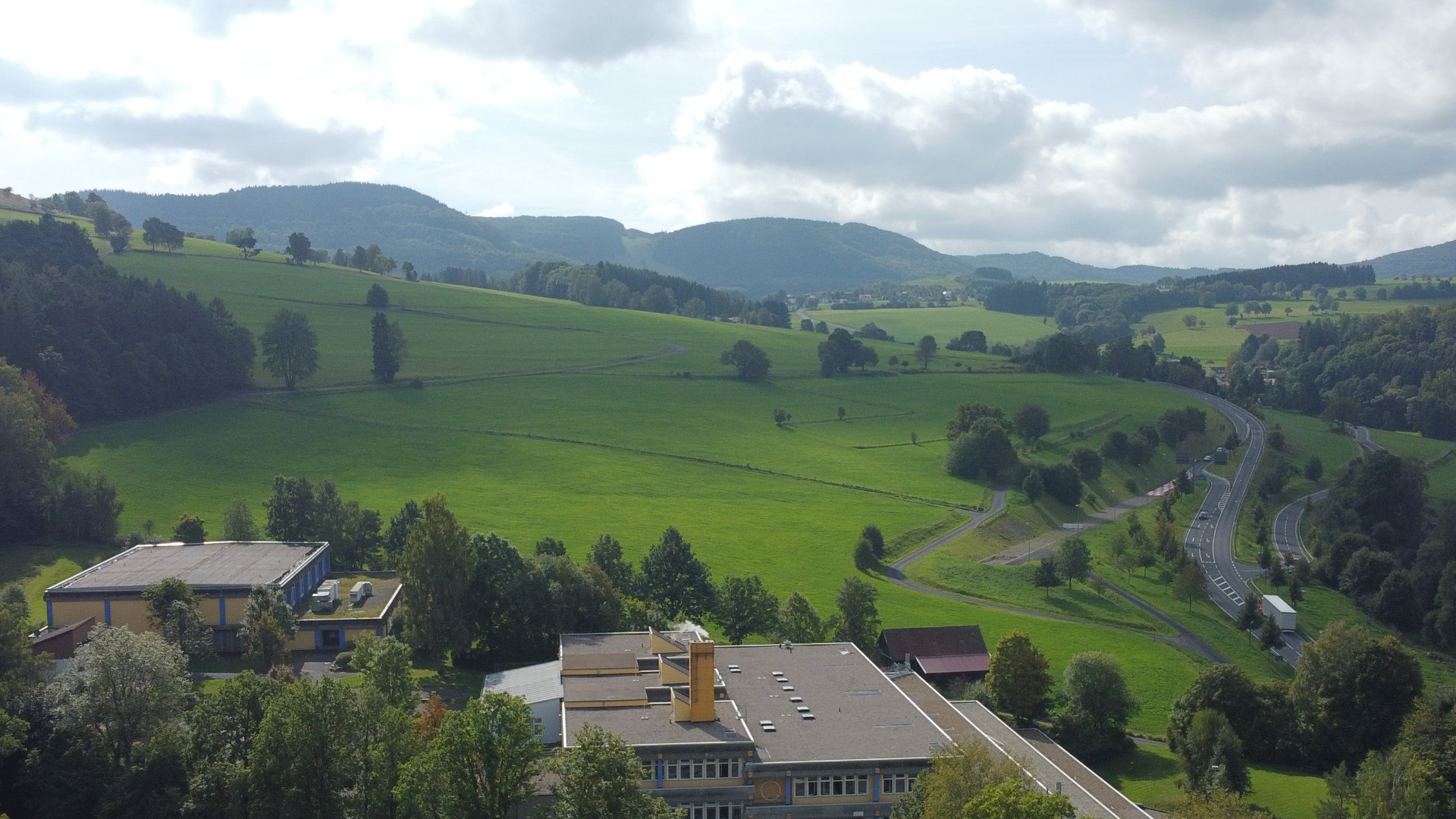 Am Fuß des Wachtküppels in der Hessischen Rhön