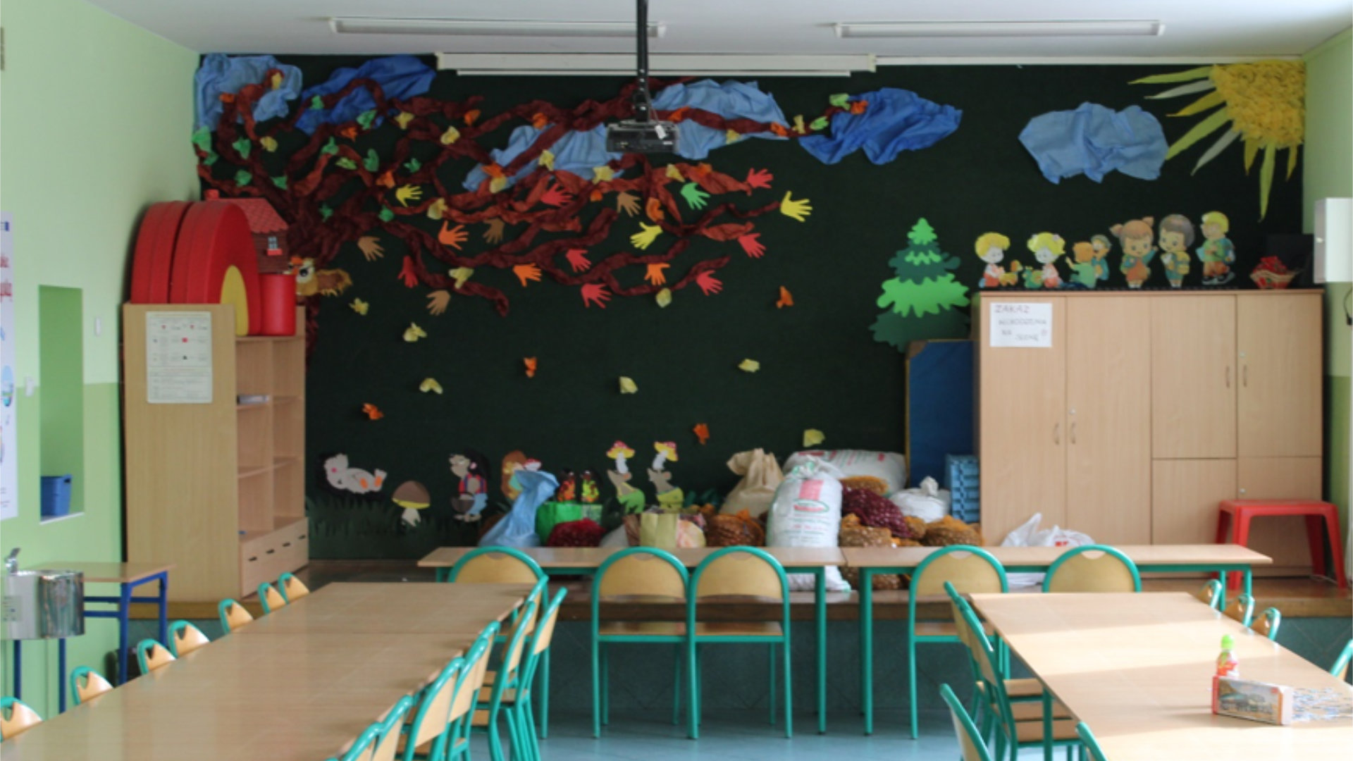 Schullounge der Partnerschule in Krotoszyn