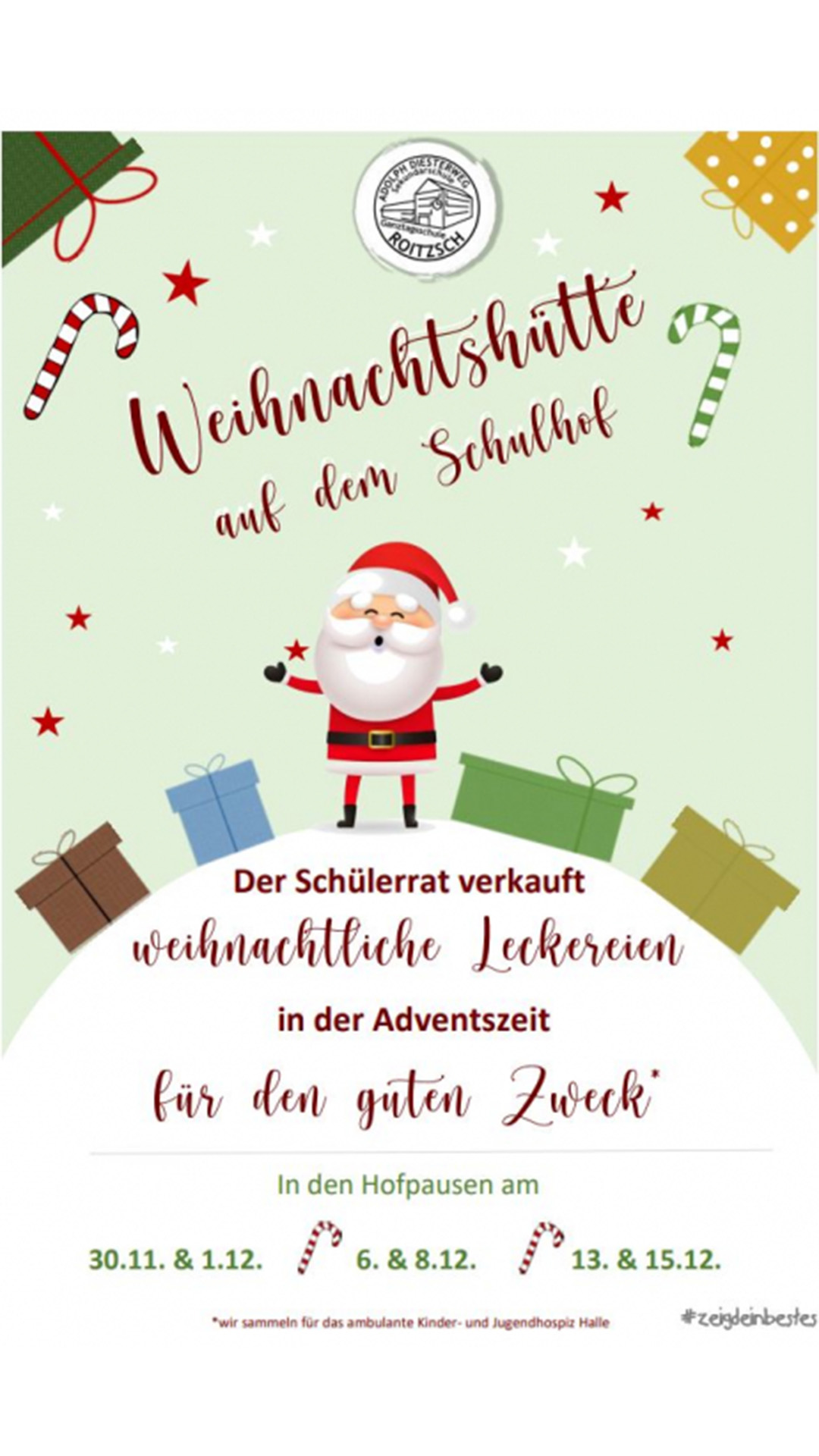 „Crêpes, kandierte Äpfel, Kräppelchen und noch mehr“