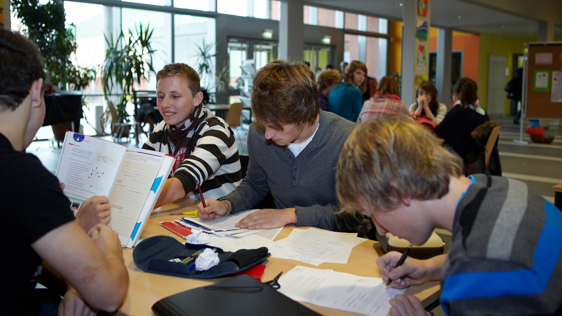 Gemeinsam lernen im Eldenburg-Gymnasium Lübz