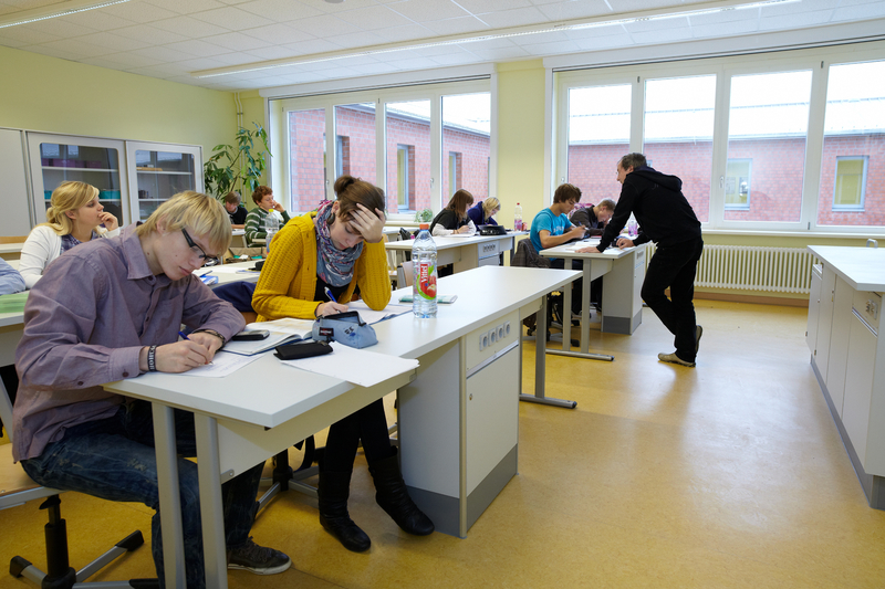Klasse im Unterricht