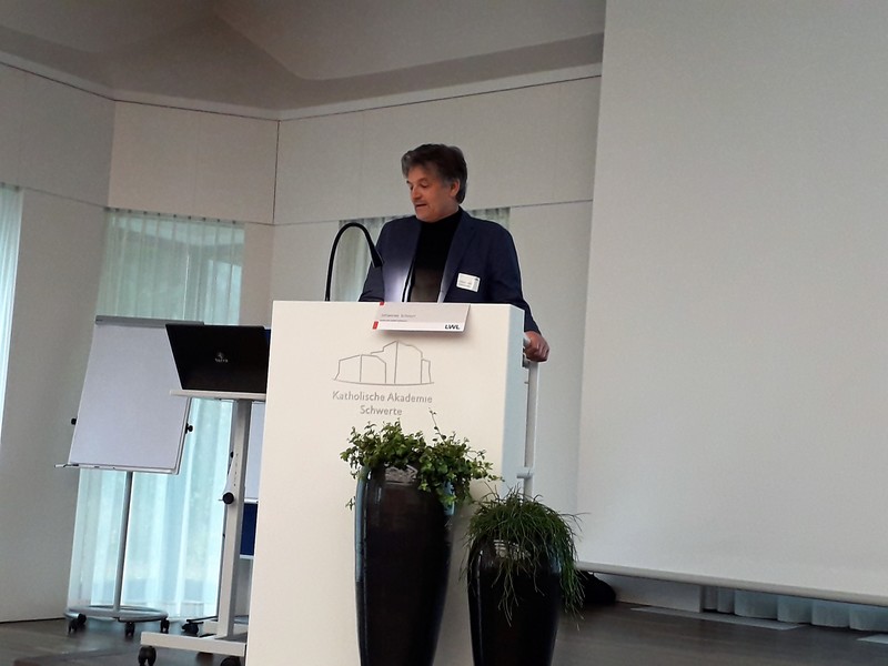 Johannes Schnurr auf dem Podium