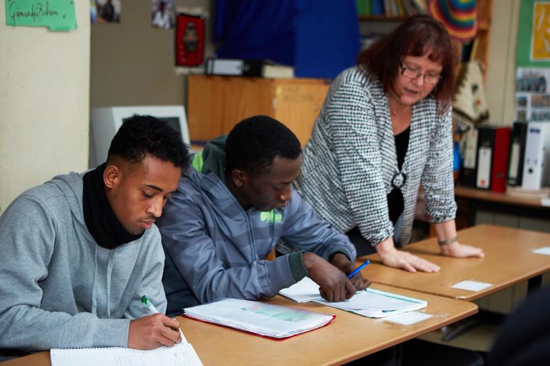 Schüler im Unterricht