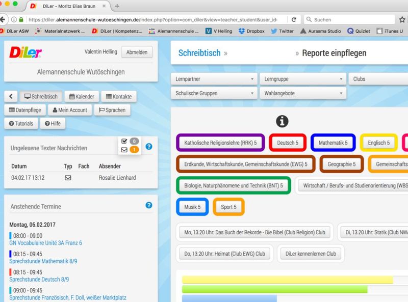 Screenshot von DiLer
