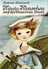 Abbildung eines Buchtitels mit der Aufschrift "Janusz Korzcak - König Hänschen auf der einsamen Insel