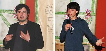 Vincent Steinl und Edgar Baumgärtner
