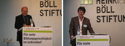 Prof. Jürgen Baumert und Hans-Jürgen Kuhn