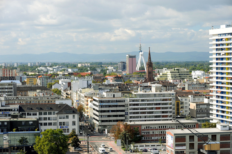 Lduwigshafen Vogelsperspektive