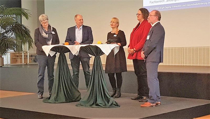 Podiumsdiskussion bei der Dresdner Fachtagung „Ganztag gesundheitsförderlich gestalten“