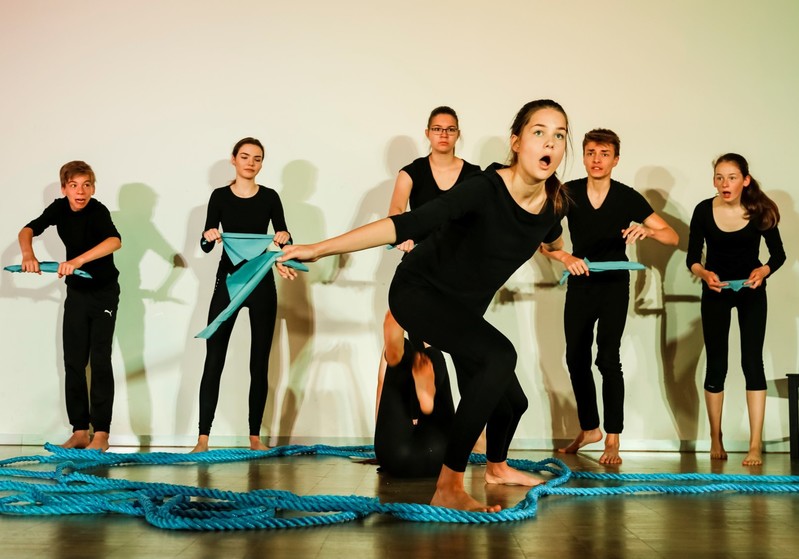 Theateraufführung des Gymnasiums Dresden-Bühlau