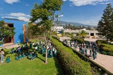 Schulgelände der Deutschen Schule Quito in Ecuador