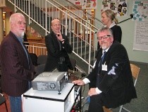 Rainer von Groote, Rainer Schweppe und Hans Ahlenius in Herford