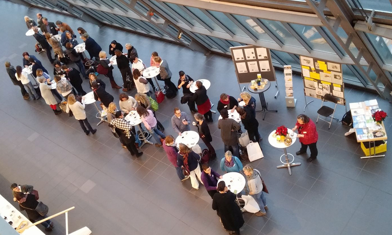 Austausch während der Pause im Wissenschaftspark Gelsenkirchen