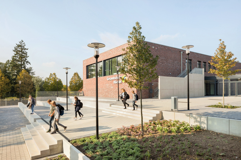 Außenansicht der Gesamtschule Hörstel