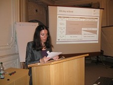 Prof. Marianne Schüpbach während ihres Vortrages