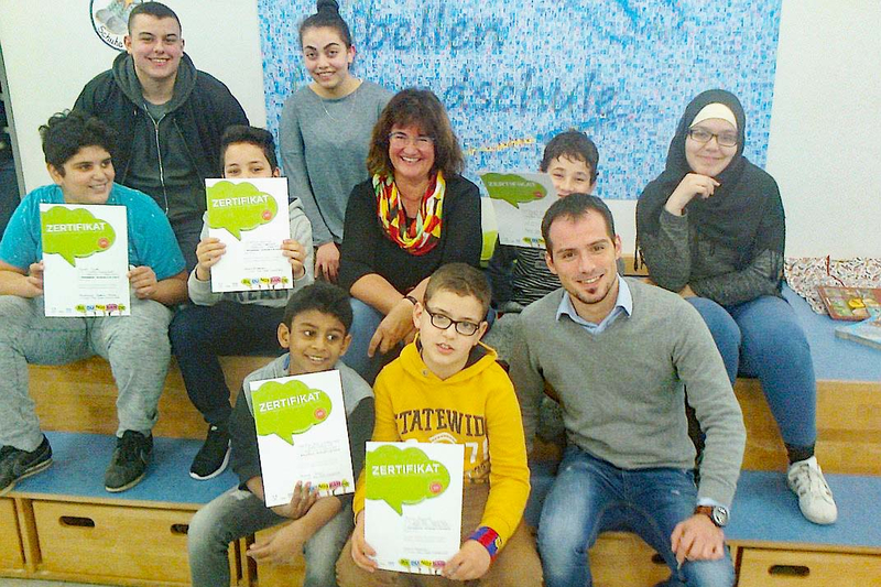 Gruppenfoto der BildungsBande
