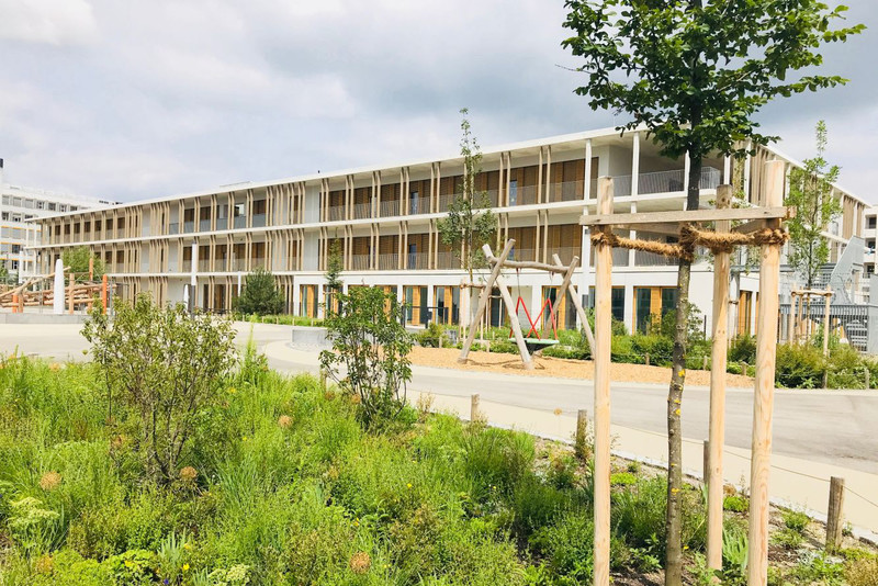 Gebäudeansicht Grundschule Bauhausplatz