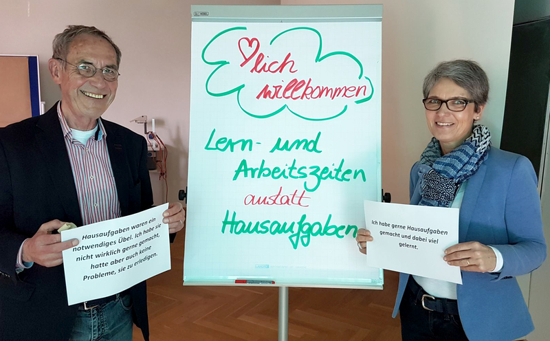 Herbert Boßhammer und Birgit Schröder