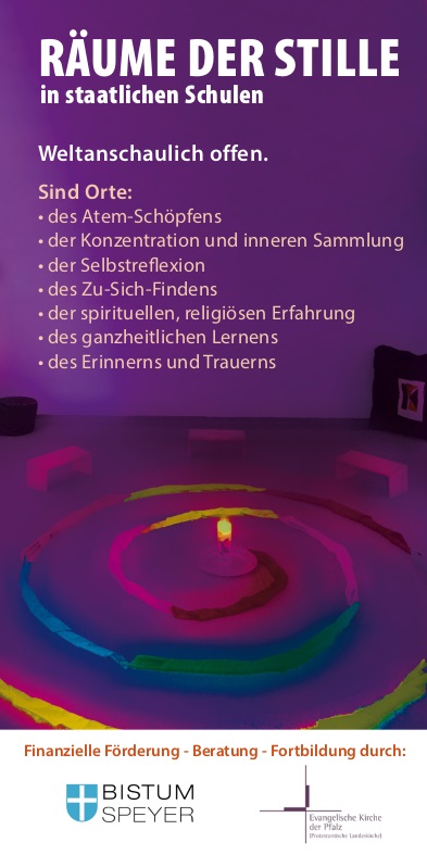 Roll up Raum der Stille