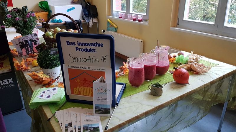 Angebot der "Breakfast S-GmbH" des Schulzentrums Paul Friedrich Scheel