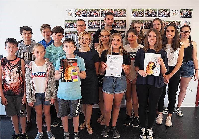 Gruppenfoto der Redaktion der „Bildungslücke“
