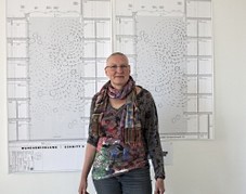 Ute Reeh in ihrem Atelier