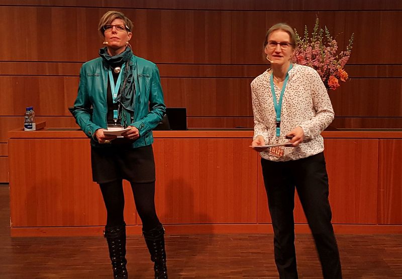 Barbara Omoruyi und Dr. Lucia Annen